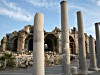 photo of Roman ruins at Side, Turkey