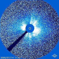 A Halo CME seen on  July 14, 2000