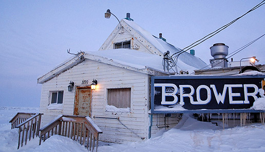 Brower's Cafe; currently functions as a restaurant. After its original use as one of the International Polar Year buildings in 1881, it served as the trading post for the community of Barrow and was originally operated by Charles Brower. 
