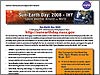 Sun-Earth Day Flyer Thumbnail