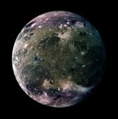 Jupiter's moon Ganymeade