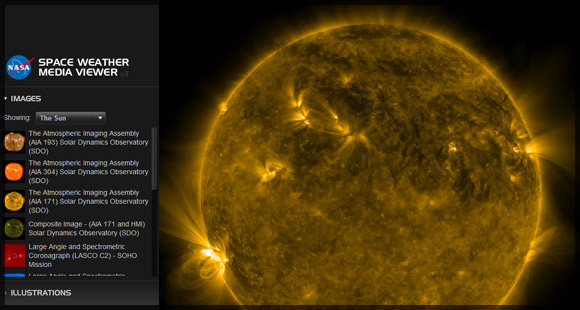 Space Weather Media Viewer Version 4