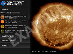 Space Weather Media Viewer